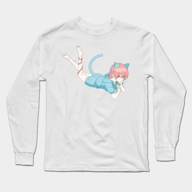 tsukasa-meow Long Sleeve T-Shirt by Senpaih